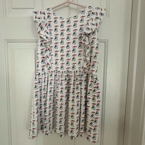 Lila and Hayes knit majestic monkey print dress  size 5